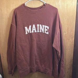 Maine crewneck